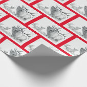Papier Cadeau Renard et Elk (Coin)
