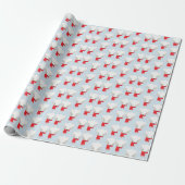 Papier Cadeau Renard hivernal (Déroulé)