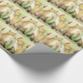 Papier Cadeau Renards rouges (Coin)