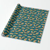 Papier Cadeau Renards roux (Déroulé)