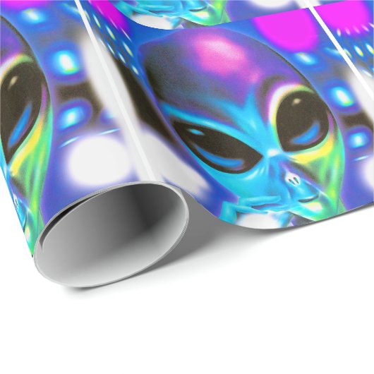 Papier Cadeau Rencontre étrangère (Coin rond)