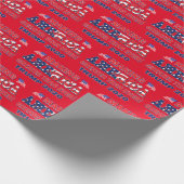 Papier Cadeau Rendre l'Amérique plus grande que jamais (Coin)