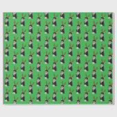 Papier Cadeau Renne Calliope (Plat)