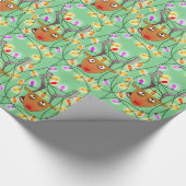 Papier Cadeau Renne coincé (Coin)