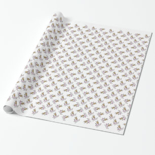 Papier Cadeau Renne Danseur  et Cadeaux