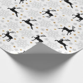 Papier Cadeau Renne Volant (Coin)