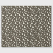 Papier Cadeau Rennes adorables (Plat)