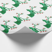 Papier Cadeau rennes de noël (Coin)