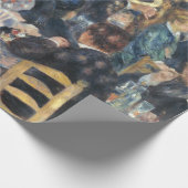 Papier Cadeau Renoir Moulin Danse Galette Fête (Coin)