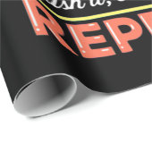 Papier Cadeau Répétition de la vie théâtrale (Coin rond)