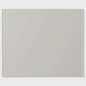 Papier Cadeau Reposer la couleur grise solide (Plat)