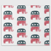 Papier Cadeau Républicain conservateur (Plat)