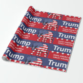Papier Cadeau républicain de Donald Trump 2016 (Déroulé)