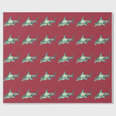Papier Cadeau requin (Plat)
