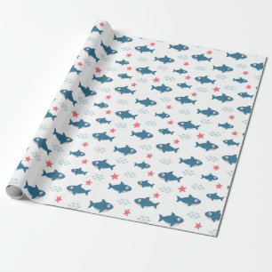 Papier Cadeau Requin