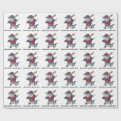 Papier Cadeau Requin lugger Anniversaire Bash (Plat)