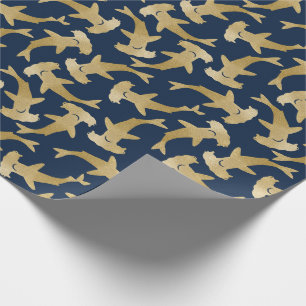 Papier Cadeau requin marteau