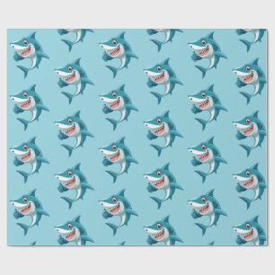 Papier Cadeau Requin mignon