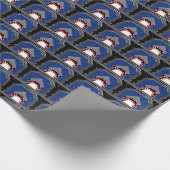 Papier Cadeau requin-o-naut (Coin)