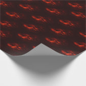 Papier Cadeau Requin Rouge (Coin)