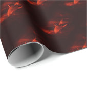Papier Cadeau Requin Rouge (Coin rond)