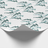 Papier Cadeau Requins à tête de marteau (Coin)