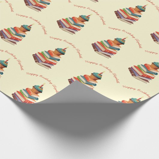 Papier Cadeau Réserver Anniversaire Enfants Lecture (Coin)