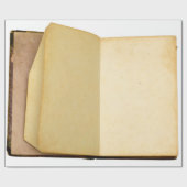 Papier Cadeau Réserver vintage ancienne texture rétro (Plat)