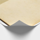 Papier Cadeau Réserver vintage ancienne texture rétro (Coin)