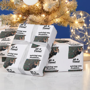 Papier Cadeau Résolveur de Problèmes de Bouldering Fête d'Escala