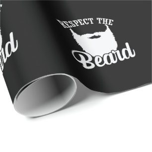 Papier Cadeau "Respect the Beard"