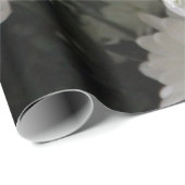 Papier Cadeau Respiration et marguerites du bébé (Coin rond)