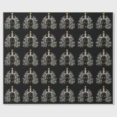 Papier Cadeau Respiratory Therapist Christmas Lung RT Nurse Crew (Plat)