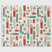 Papier Cadeau Ressacs pendant les années 1950 (Plat)