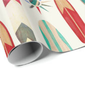 Papier Cadeau Ressacs pendant les années 1950 (Coin rond)