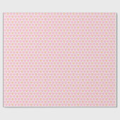 Papier Cadeau Ressort de jonquille rose (Plat)