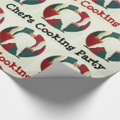 Papier Cadeau RESTAURANT CUISINE DU CHEF PARTI culinaire (Coin)