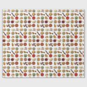 Papier Cadeau Restaurant Indien Aliments Naan Dosa Samosa Aloo G (Plat)