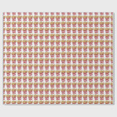 Papier Cadeau Restauration rapide frites frites frites pommes de (Plat)