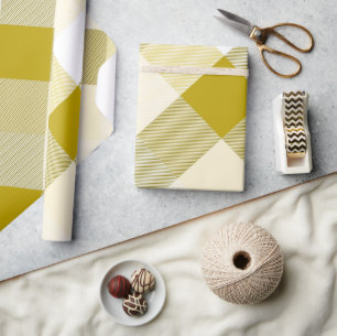 Papier Cadeau Résumé du Carré géométrique 15