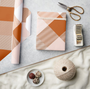 Papier Cadeau Résumé du Carré géométrique 16
