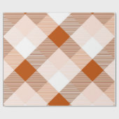 Papier Cadeau Résumé du Carré géométrique 16 (Plat)