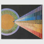 Papier Cadeau Retable, Groupe X, No.1 par Hilma af Klint (Plat)