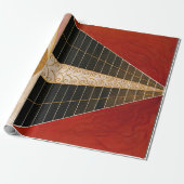 Papier Cadeau Retable, Groupe X, No.2 par Hilma af Klint (Déroulé)