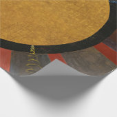 Papier Cadeau Retable, Groupe X, No 3 par Hilma af Klint (Coin)