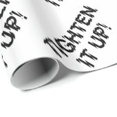 PAPIER CADEAU RETIREZ-LE ! (Coin rond)