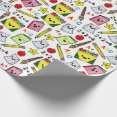 Papier Cadeau Retour à l'école (Coin)