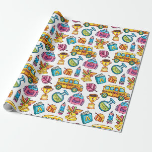 Papier Cadeau Retour à l'école