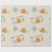 Papier Cadeau Retour à l'école amis (Plat)