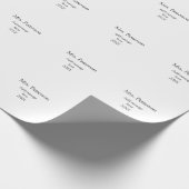 Papier Cadeau Retour à l'école professeur appréciation ajouter c (Coin)